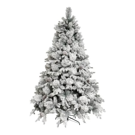 ALBERO NATALE "BIG SKY"INNEVATO&amp BSP  H.210CM&amp BSP  BASE 142CM RAMI 2155