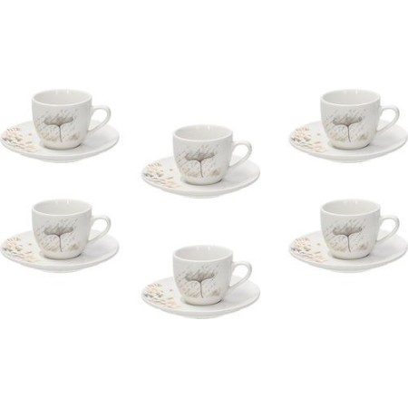 CONF.6 TAZZE CAFFE' C/P MADISON POESIA