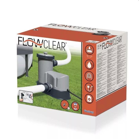 POMPA FILTRANTE X PISCINA LT/H 5678 FLOWCLEAR MOD.58389