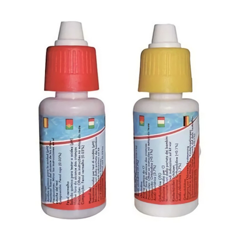 REAGENTE X TEST ANALISI PH + CLORO DOMUS LIQIDO 2XML.20