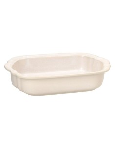 PIROFILA RETTANGOLARE CM33x22 AVORIO BISTRO CHIC