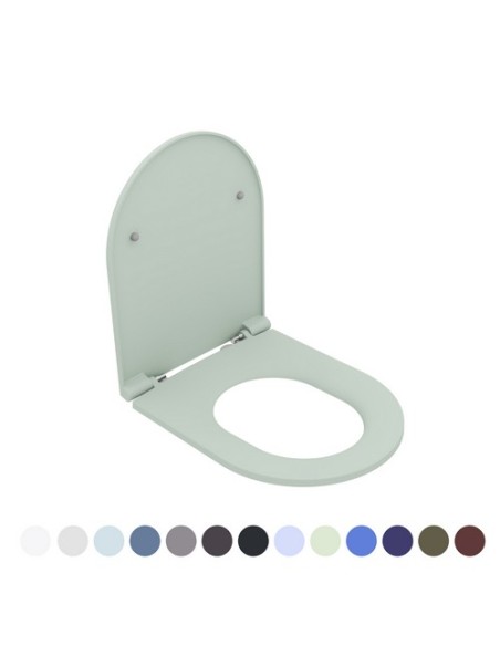 SEDILE WC SOFTCLOSE P/FILOMURO INFINITY BIANCO LUCIDO
