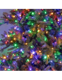 244 ALBERO  ABETE ALPINO C/800 LED 1608 TIPS PVC+PE GREEN/WARM/MULTICOLOR LED 2