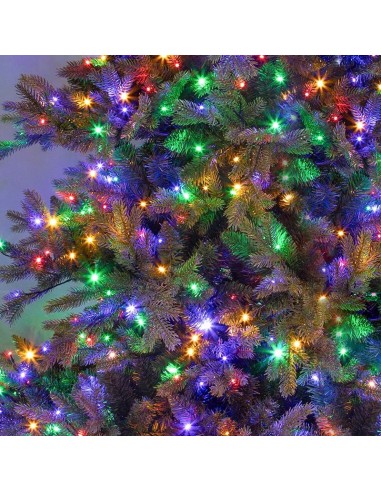 244 ALBERO  ABETE ALPINO C/800 LED 1608 TIPS PVC+PE GREEN/WARM/MULTICOLOR LED
