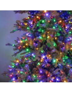 215 ALBERO ABETE ALPINO C/600 LED 1210 TIPS PVC+P GREEN/WARM/MULTICOLOR LED 2