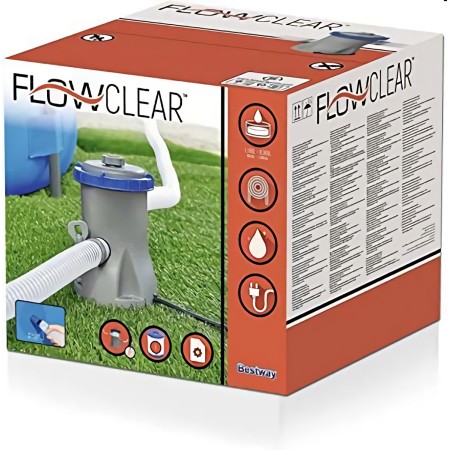 POMPA FILTANTE X PISCINA LT/H 1249 FLOWCLEAR MOD.58381