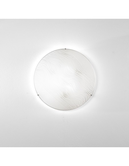 PLAFONIERA KARDIO BIANCA 3XE27 40X40X10 5CM