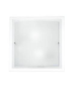 PLAFONIERA ALABASTRO BIANCA 4XE27 50X50X13 5CM