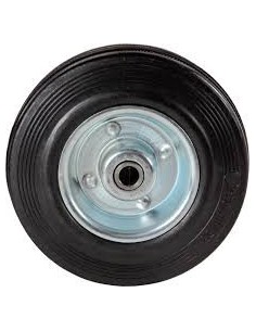 RUOTA C/SUPP. ROTANTE PIASTRA MM.125 27622
