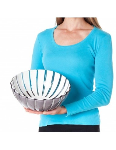 CONTENITORE XL 30 CM GRACE GRIGIO CIELO