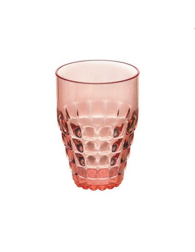BICCHIERE ALTO TALL TUMBLER TIFFANY ROSA CORALLO