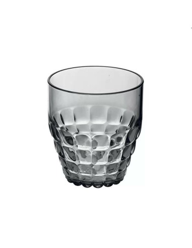 BICCHIERE BASSO TIFFANY GRIGIO CIELO