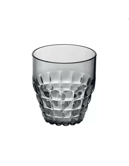 BICCHIERE BASSO TIFFANY GRIGIO CIELO