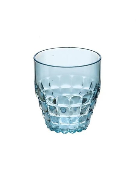 BICCHIERE BASSO TIFFANY AZZURRO