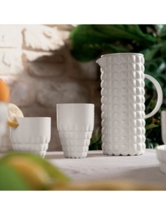 BICCHIERE BASSO TIFFANY BIANCO 2