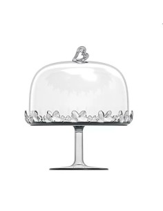 ALZATA CON CAMPANA LOVE TRASPARENTE