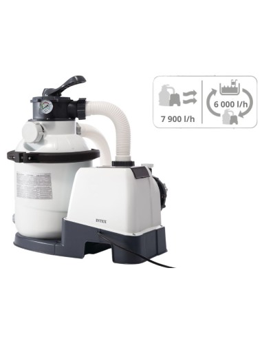 POMPA FILTRAGGIO A SABBIA X PISCINE 7900/LT