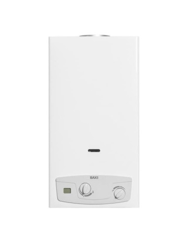 Scaldabagno a gas tiraggio naturale modello acquaproject blue lt 11  