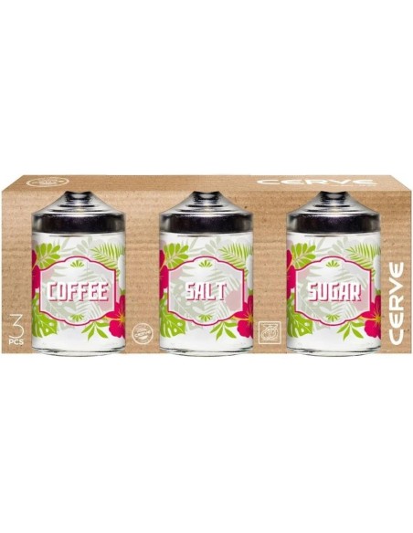 TRIS BARATTOLI IBISCO M106940 CERVE