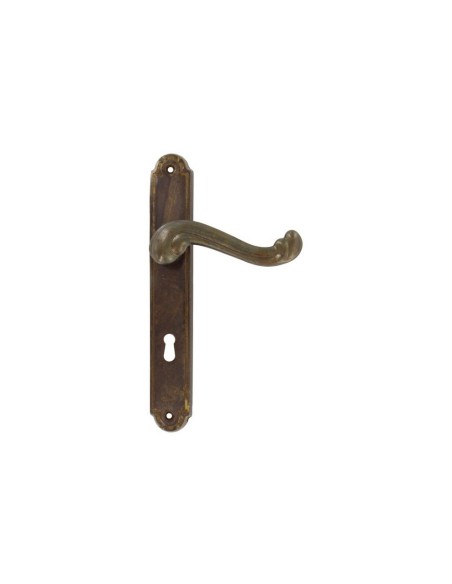 BL MANIGLIA OTTONE BRONZATO BAROCCO Q.8/70