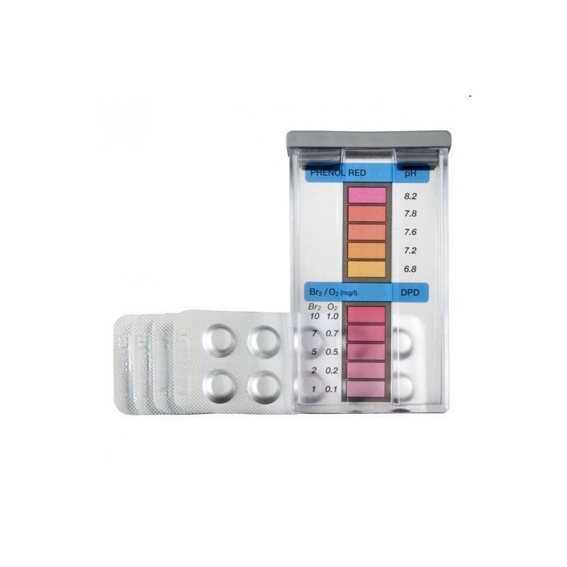 KIT ANALISI OSSIGENO/BROMO+PH PASTIGLIE DPD4 GRE