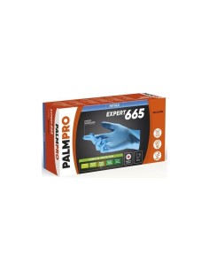   GUANTI NITRILE BLU PALMPRO665 TG.M PZ.100
