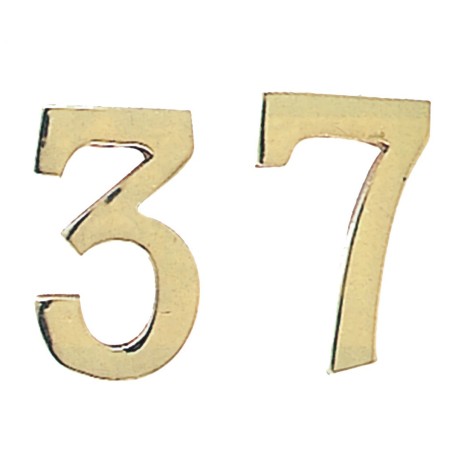 NUMERO CIVICO OTTONE&NBSP  N.5 H10CM